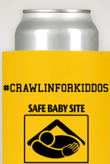 Mock Koozie design for event.